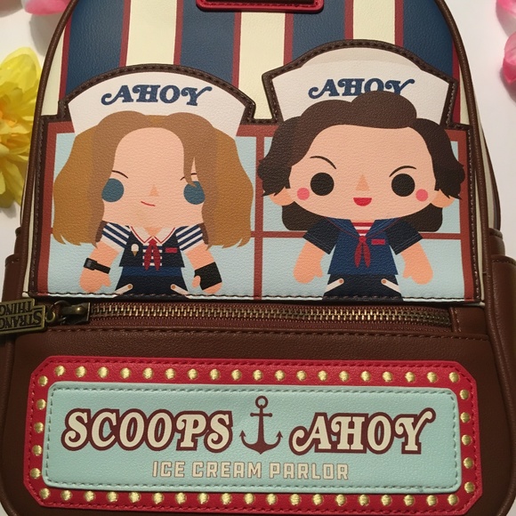 NEW! Stranger Things Scoops Ahoy Backpack Loungefly